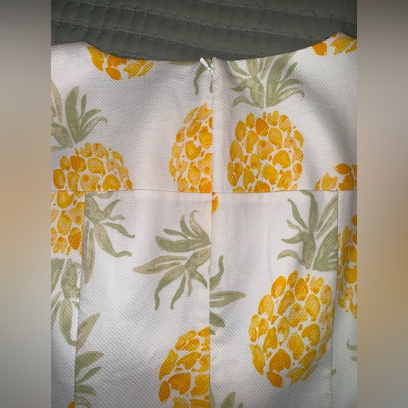Brooks Brothers Pineapple Print Shift Dress preppy style Size 10. EUC - Picture 12 of 15